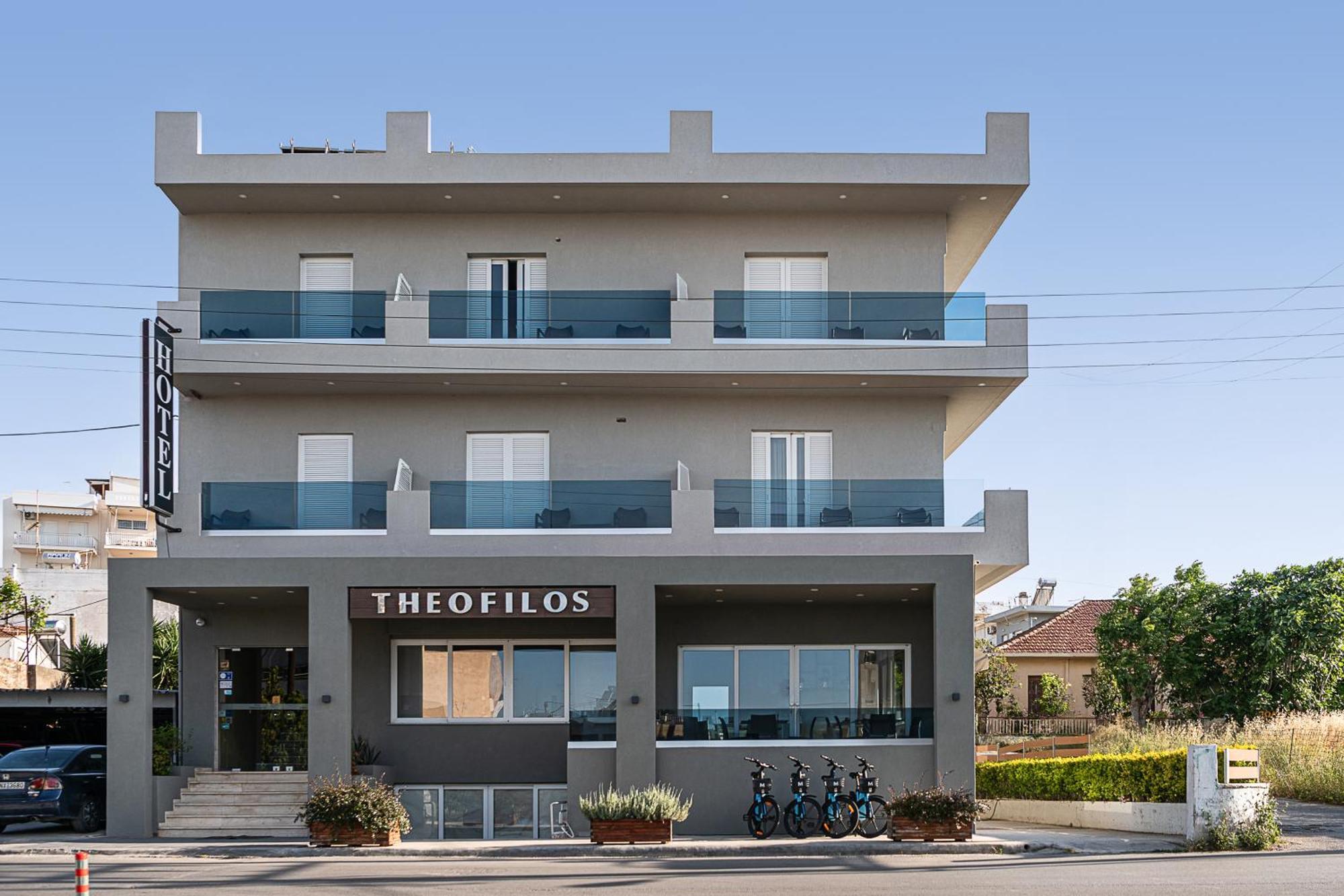 Theofilos City Hotel Chania  ภายนอก รูปภาพ
