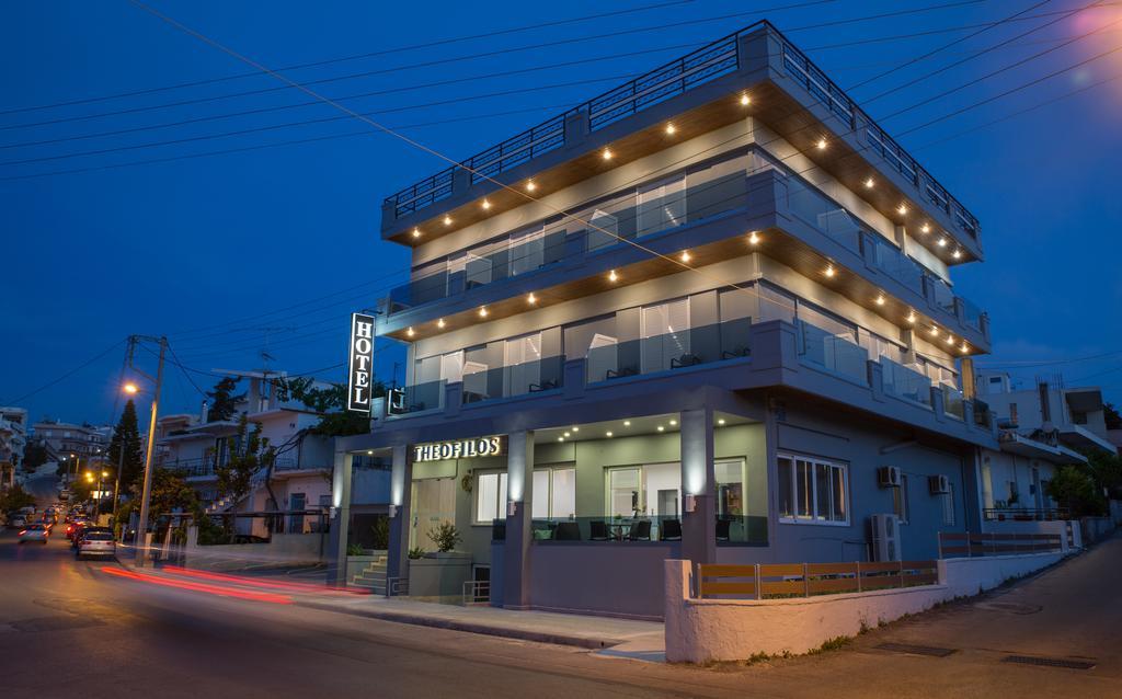 Theofilos City Hotel Chania  ภายนอก รูปภาพ